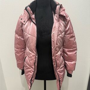 Kids Pink Puffer Jacket